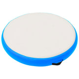 Vidaxl gymnastics mat with pump inflatable 100x100x15 cm PVC blue