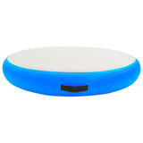 Vidaxl gymnastics mat with pump inflatable 100x100x15 cm PVC blue