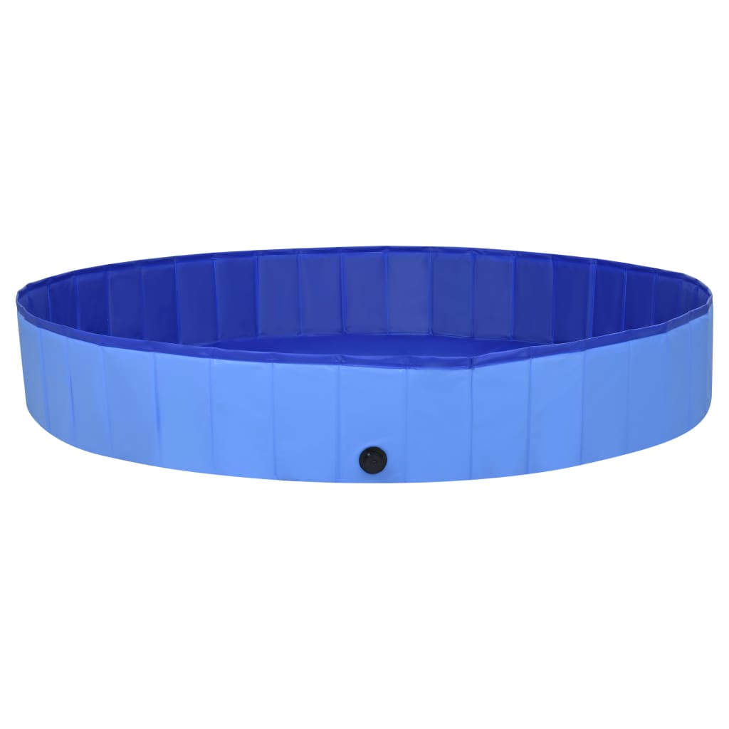 Vidaxl Dog Natmimming Pool Plegable 200x30 cm PVC Azul