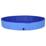 Vidaxl Dog Natmimming Pool Plegable 200x30 cm PVC Azul