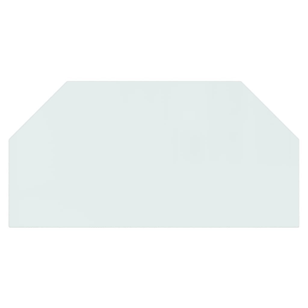 Vidaxl Glass Plate Frelplace Hexagonal 100x50 cm