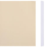 Vidaxl Garden Screen 35x0.19 M PVC -Creme