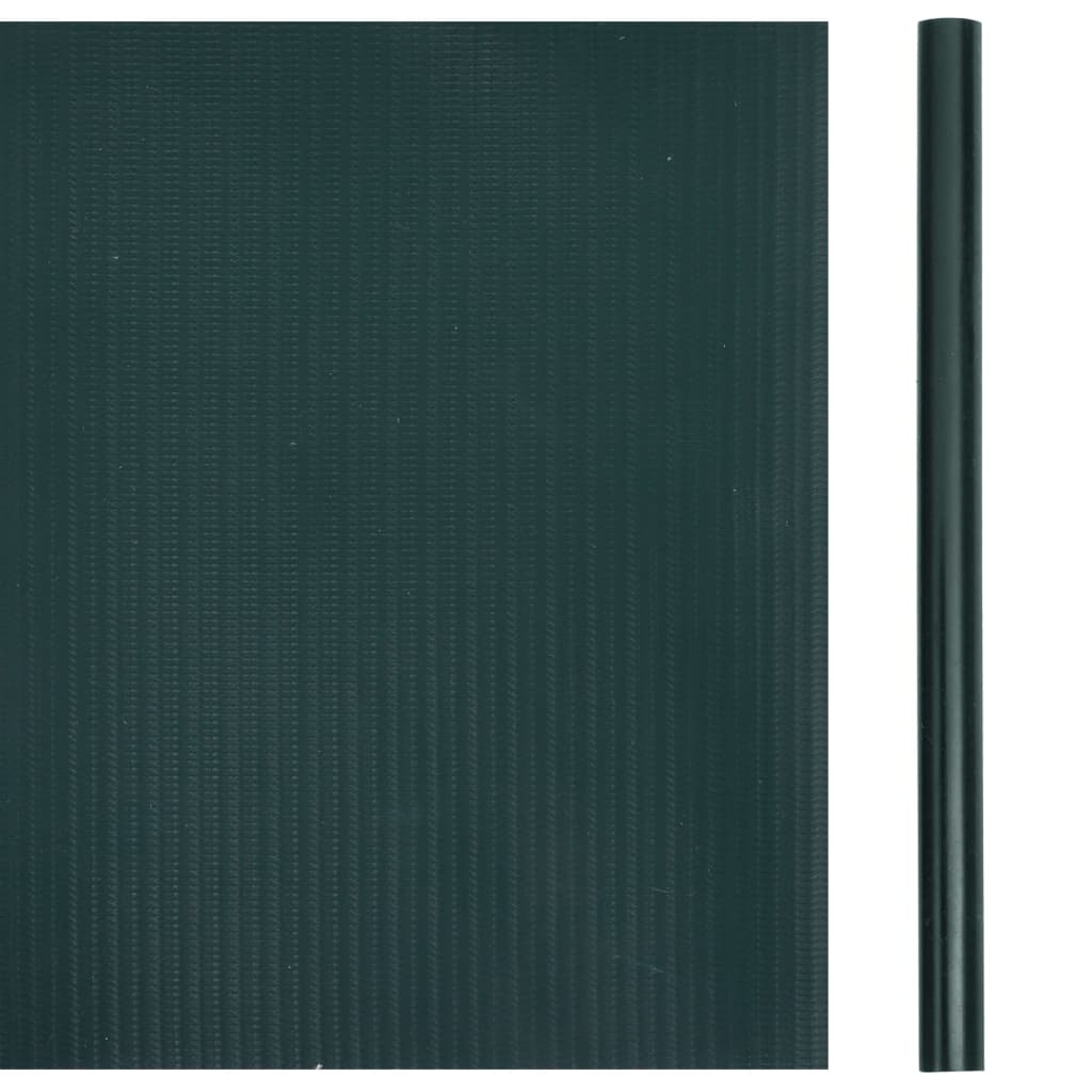 Vidaxl Garden Screen 35x0.19 M PVC Matgroen