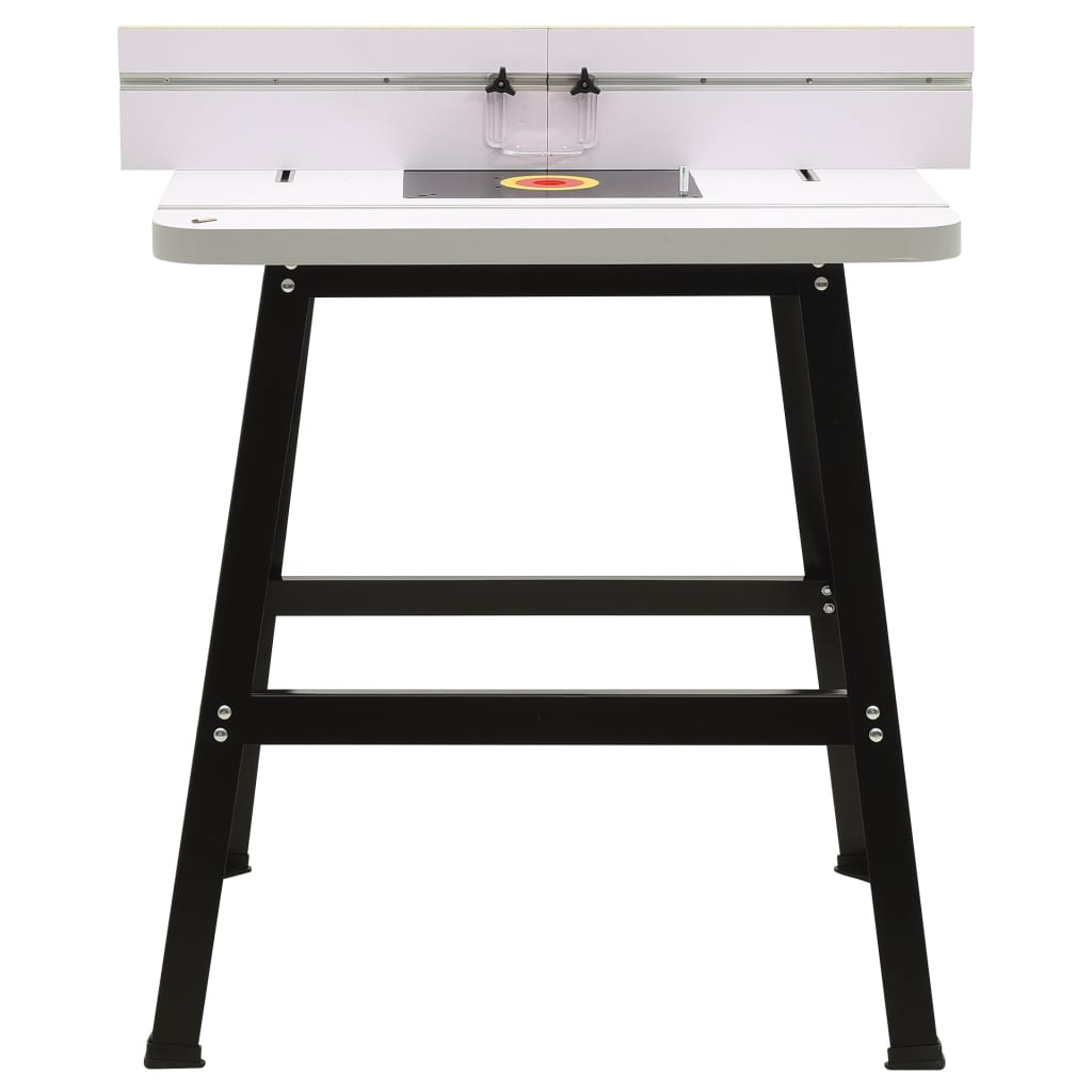Vidaxl router table 81x61x88 cm steel and MDF
