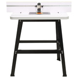 Vidaxl router table 81x61x88 cm steel and MDF