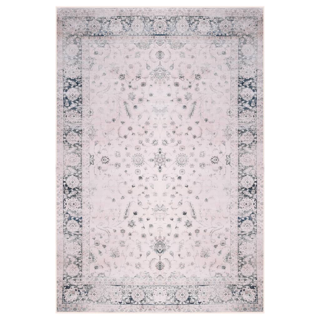 Vidaxl rug with print 120x160 cm fabric multi -colored