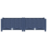 Vidaxl Planter je dvignil 80x40x23 cm polipropilen