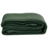 Tapis de tente Vidaxl 200x200 cm vert foncé