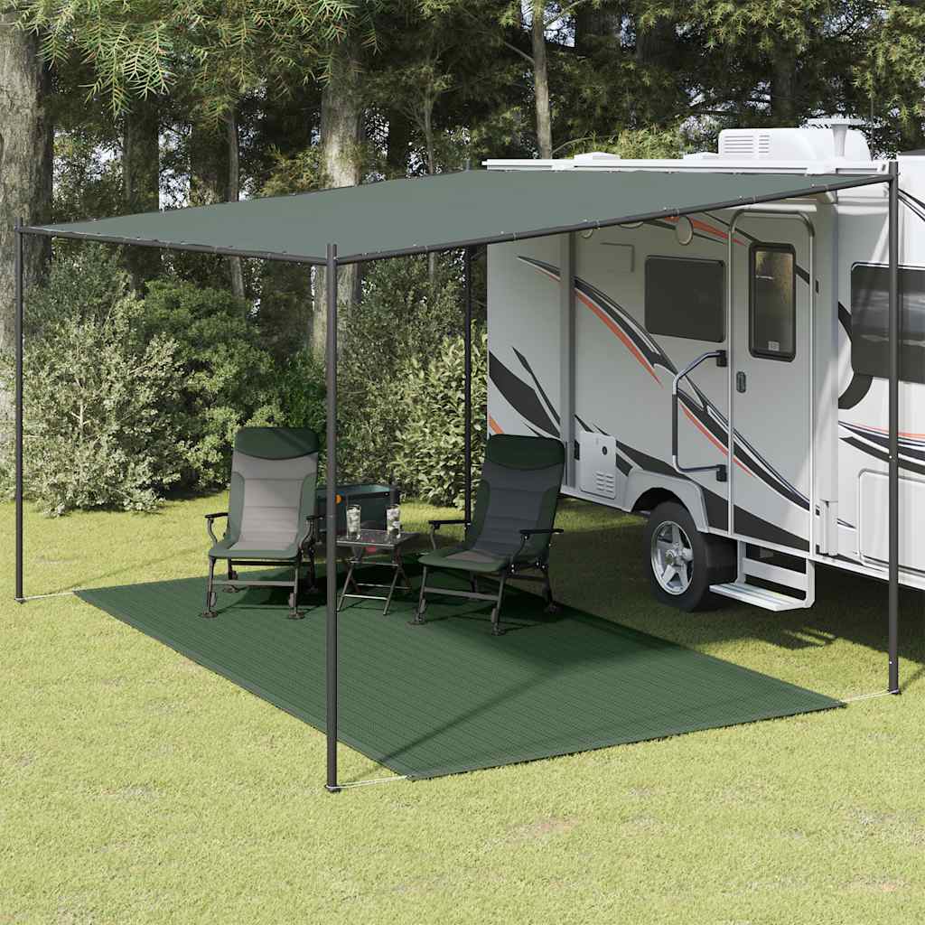 Cairpéad tent VidaXL 250x350 cm dorcha glas