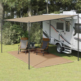 Tapis de tente Vidaxl 250x450 cm taupe
