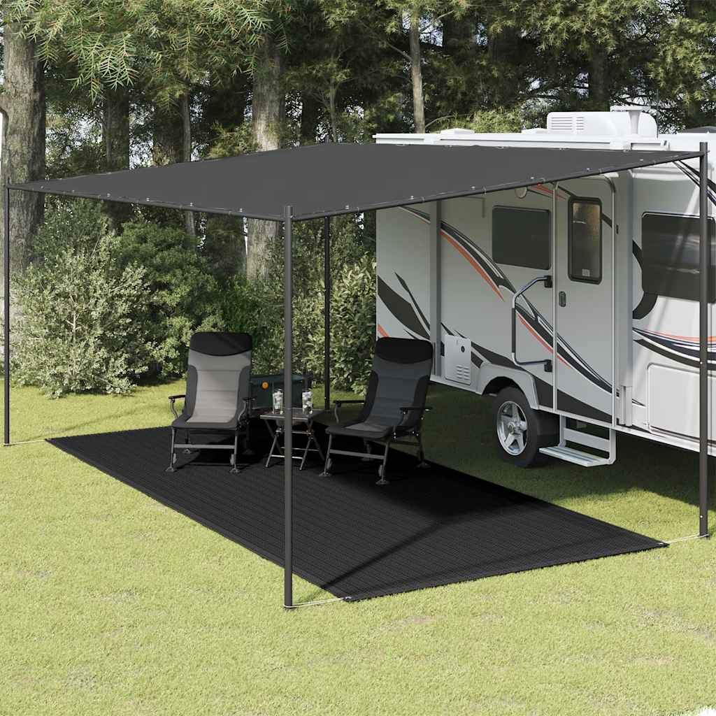 Vidaxl tent carpet 250x550 cm black
