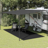 Vidaxl tent carpet 250x550 cm black