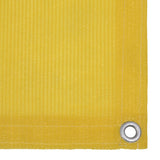 Vidaxl Balcony Schermata 75x500 cm HDPE Yellow