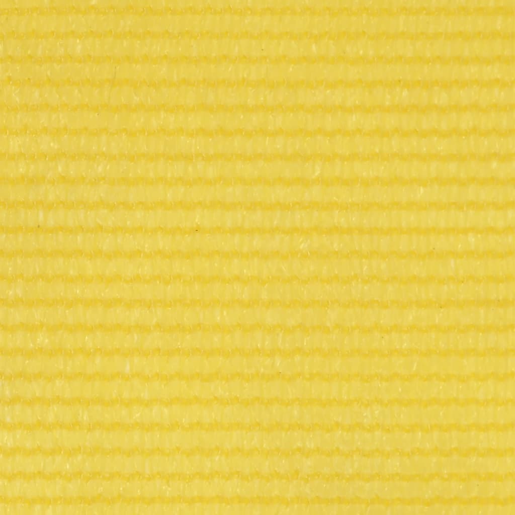 Vidaxl Balcony screen 75x600 cm HDPE yellow