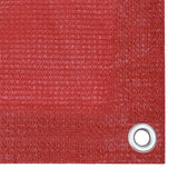 Pantalla de balcón Vidaxl 120x400 cm HDPE RED