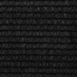Vidaxl balkonskærm 120x300 cm HDPE sort