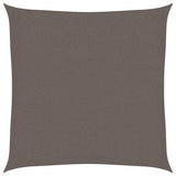 Vidaxl Zonnezeil 160 g m² 3x3 m HDPE Anthracite -Colored