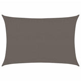 Vidaxl zonnenzeechen 160 g m² 3.5x5 m hdpe Anthhacite -Colored