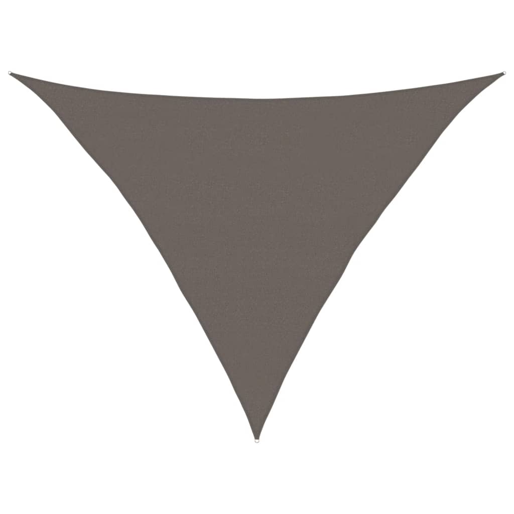 Vidaxl Zonnezeil 160 g m² 5x5x6 m HDPE anthracite -colored