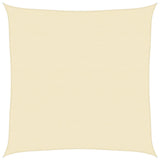Vidaxl Zonnezeil 160 g m² 4x4 m HDPE Cream -colored