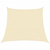 Vidaxl Zonnezeil 160 g m² 3 4x3 m HDPE Cream -colored