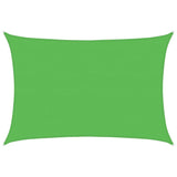 Vidaxl sun sail 160 g m² 4x6 m HDPE light green