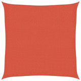 Vidaxl Zonnezeil 160 g m² čtverec 2,5x2,5 m hdpe terakota jasný
