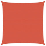 Vidaxl Zonnezeil 160 g m² čtverec 4,5x4,5 m hdpe terakota jasný