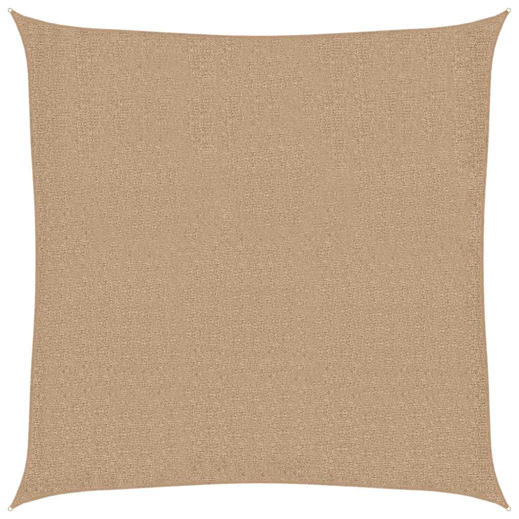 Vidaxl Zonnezeil 160 g m² 2.5x2.5 m HDPE Taupe