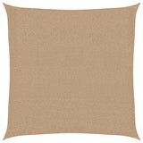 Vidaxl Zonnezeil 160 g m² 2.5x2.5 m HDPE Taupe