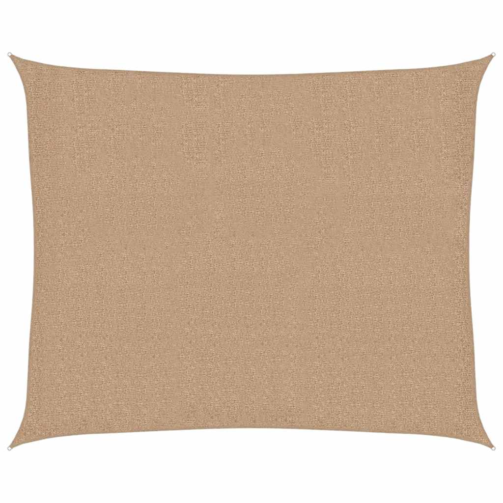 Vidaxl Zonnezeil 160 g m² 2,5 x 3 M HDPE Taupe