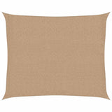Vidaxl Zonnezeil 160 g m² 2,5 x 3 M HDPE Taupe
