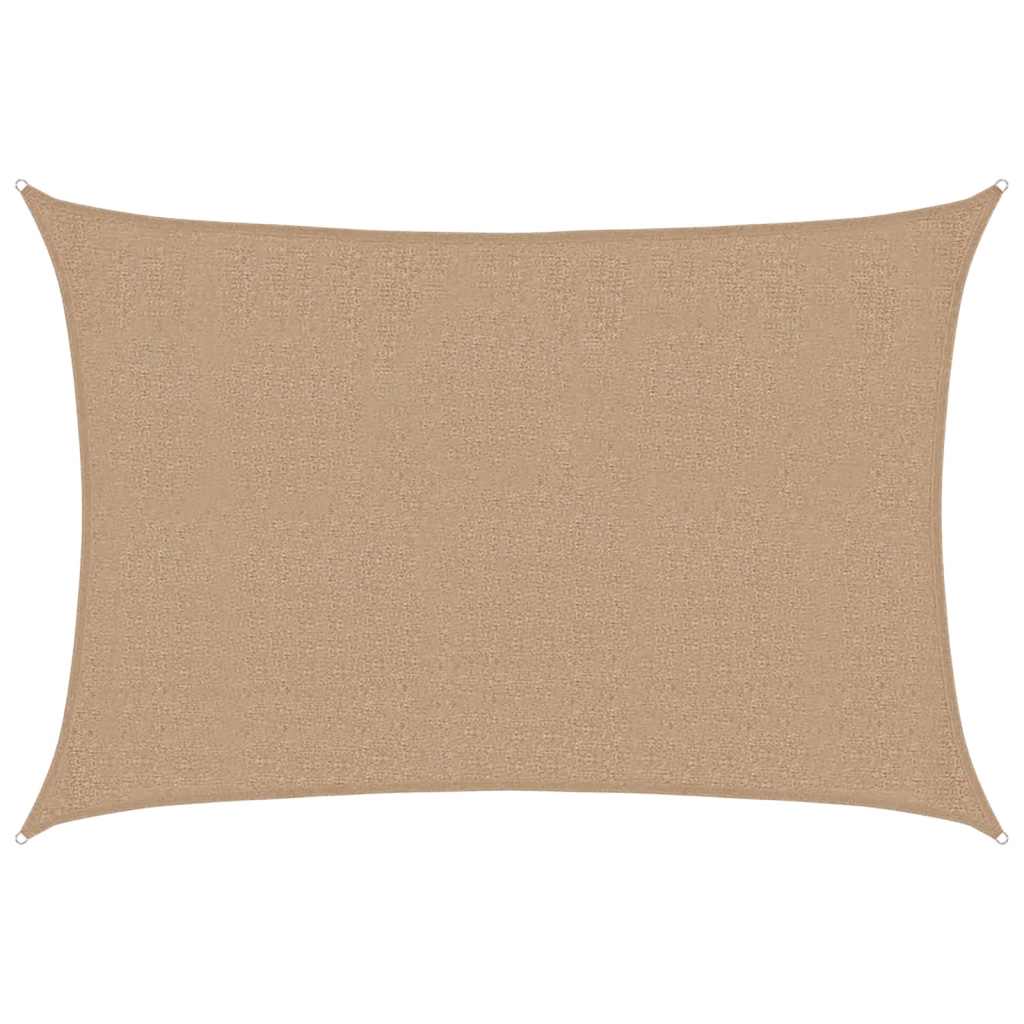 Vidaxl Zonnezeil 160 g m² 2,5 x 3,5 M HDPE Taupe