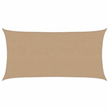 Vidaxl Zonnezeil 160 g m² 2.5x4.5 m HDPE Taupe
