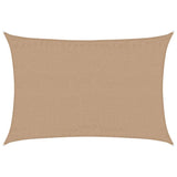 Vidaxx sun sail 160 g m² 3.5x5 m HDPE taupe