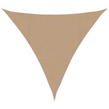 Vidaxl Zonnezeil 160 g m² 4,5 x 4,5 x 4,5 M HDPE Taupe