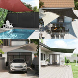 Vidaxl Zonnezeil 160 g m² 3 4x3 m hdpe taupe