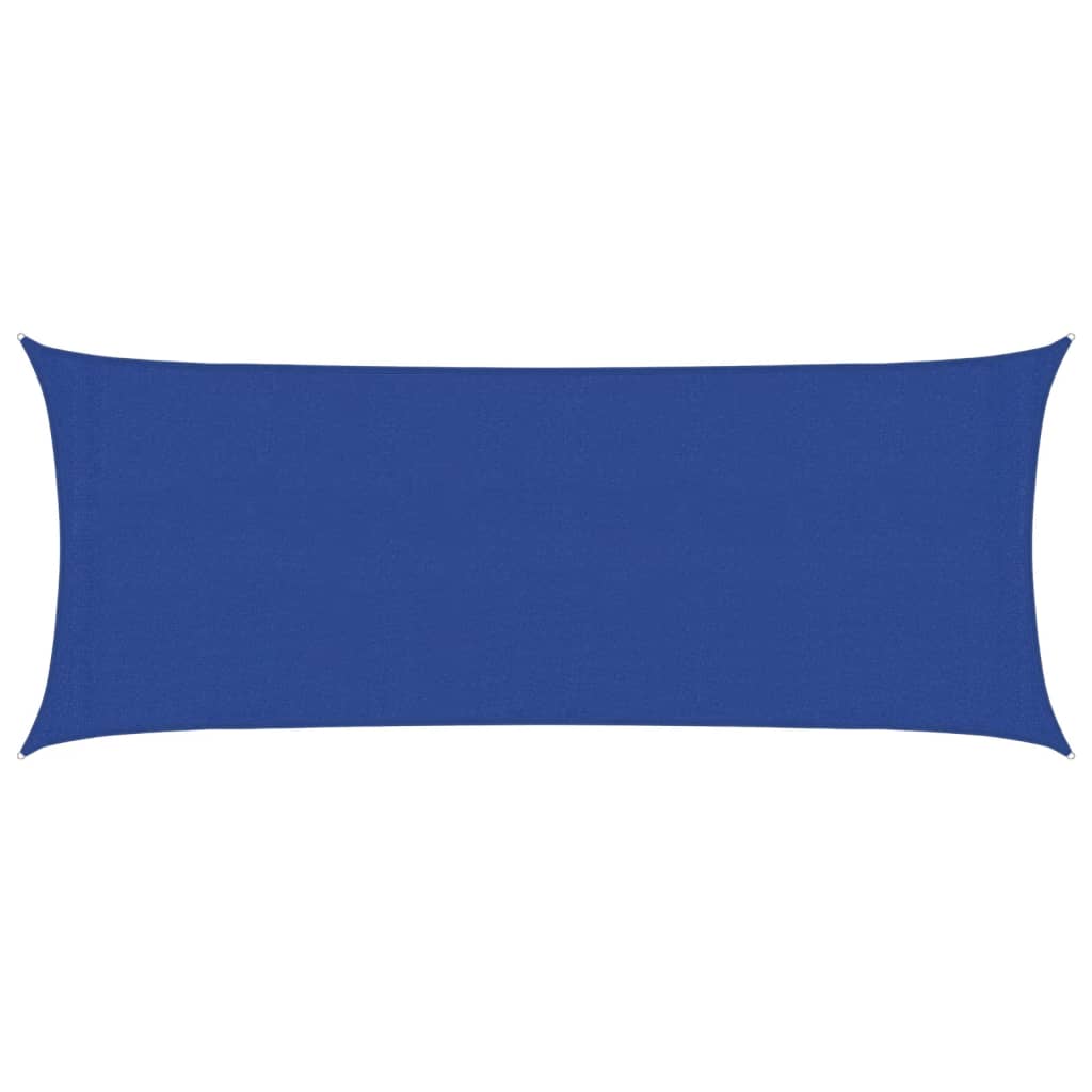 Vidaxl Zonnezeil 160 g m² 2x5 m Hdpe Blue