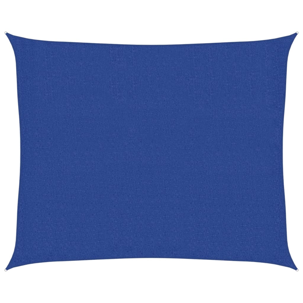 Vidaxl zonnezil 160 g m² 2,5x3 m en bleu HDPE