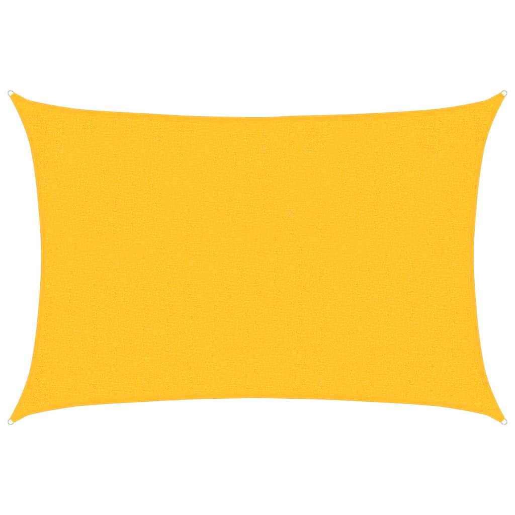 Vidaxl Zonnezeil 160 g m² Rectangular 2x2.5 m HDPE yellow