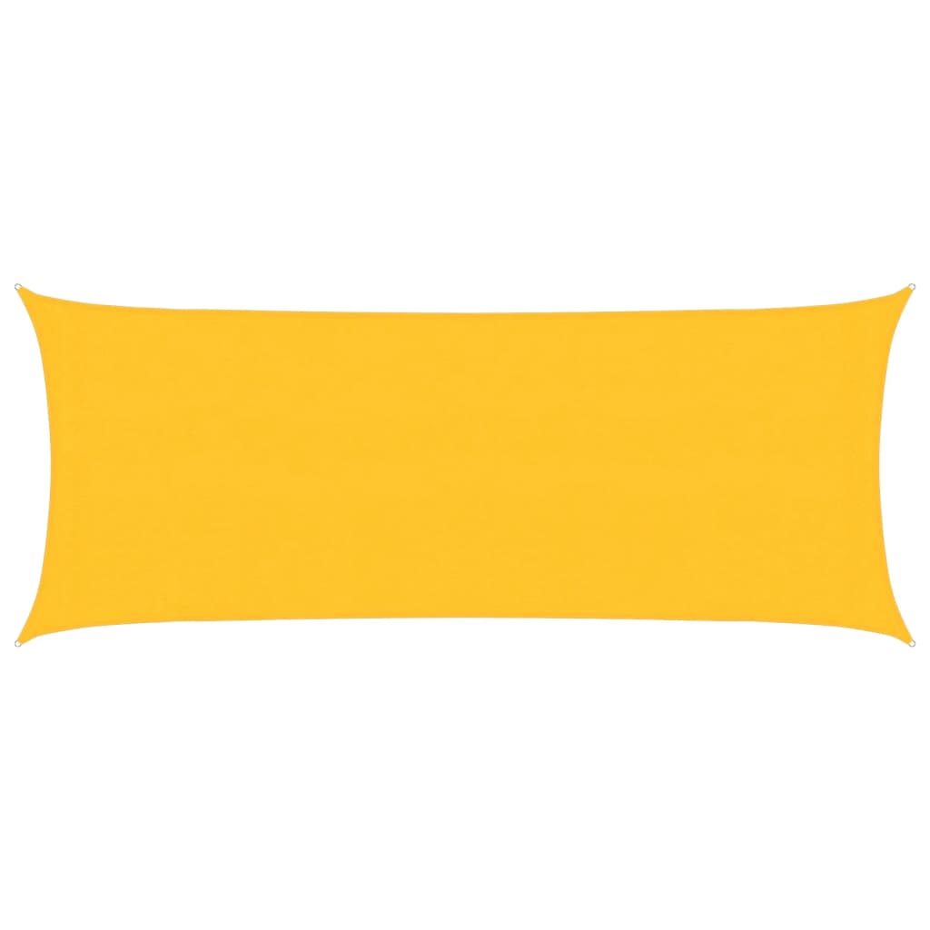 Vidaxl Zonnezeil 160 g m² 2x5 m HDPE yellow