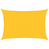 Vidaxl Zonnezeil 160 g m² rectangulaire 3,5x5 m jaune HDPE