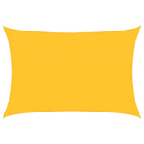 Vidaxl Zonnezeil 160 g m² rectangulaire 4x5 m jaune HDPE