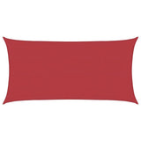 Vidaxl zonnezeil 160 g m² 2x4 m hdpe rood