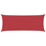 Vidaxl Zonnezeil 160 g m² 2x5 m HDPE red