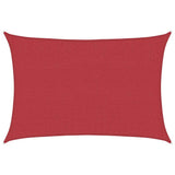 Vidaxl Zonnezeil 160 g m² 4x5 m HDPE red