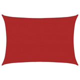 Vidaxl Zonnezeil 160 g m² 4x5 m Hdpe Red