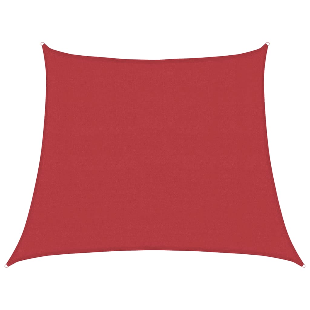 Vidaxl Zonnezeil 160 g m² 3 4x3 m HDPE Rød