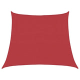 Vidaxl Zonnezeil 160 g m² 3 4x3 m HDPE Rød