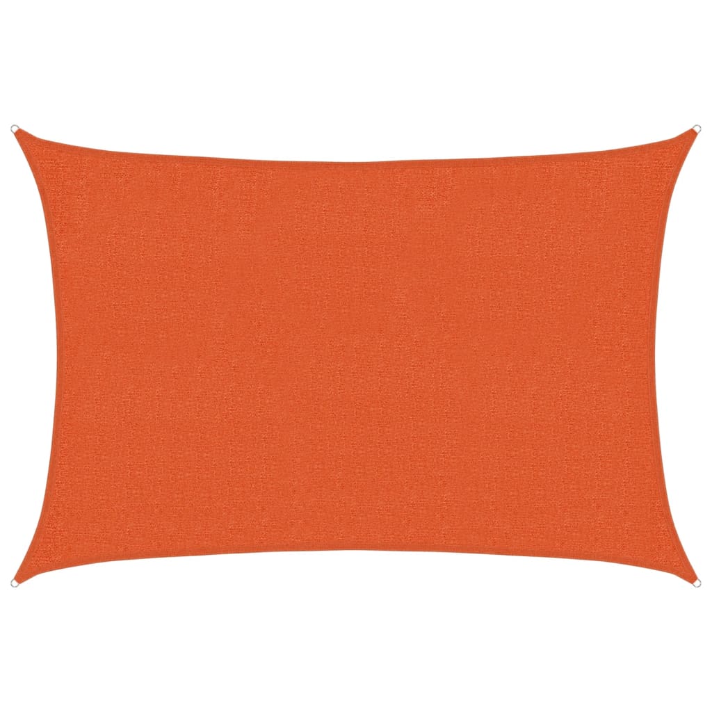 Vidaxl Zonnezeil 160 g m² 2x3 m HDPE ORANJE